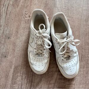 Nike White Air Force 1 Sneakers size 10